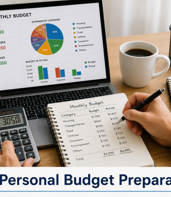 1. Personal Budget Preparation