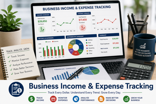 2. Business Income & Expense Tracking