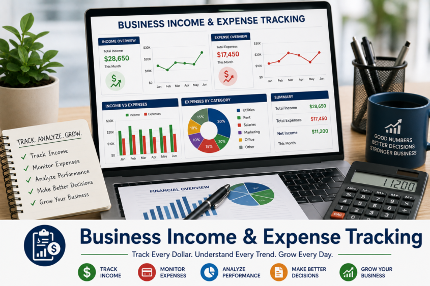 2. Business Income & Expense Tracking