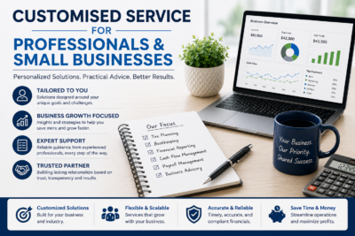 Customized Services for Professionals & Small Businesses